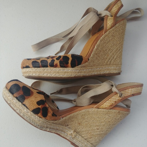 Schutz Leopard Espadrilles - Picture 6 of 8